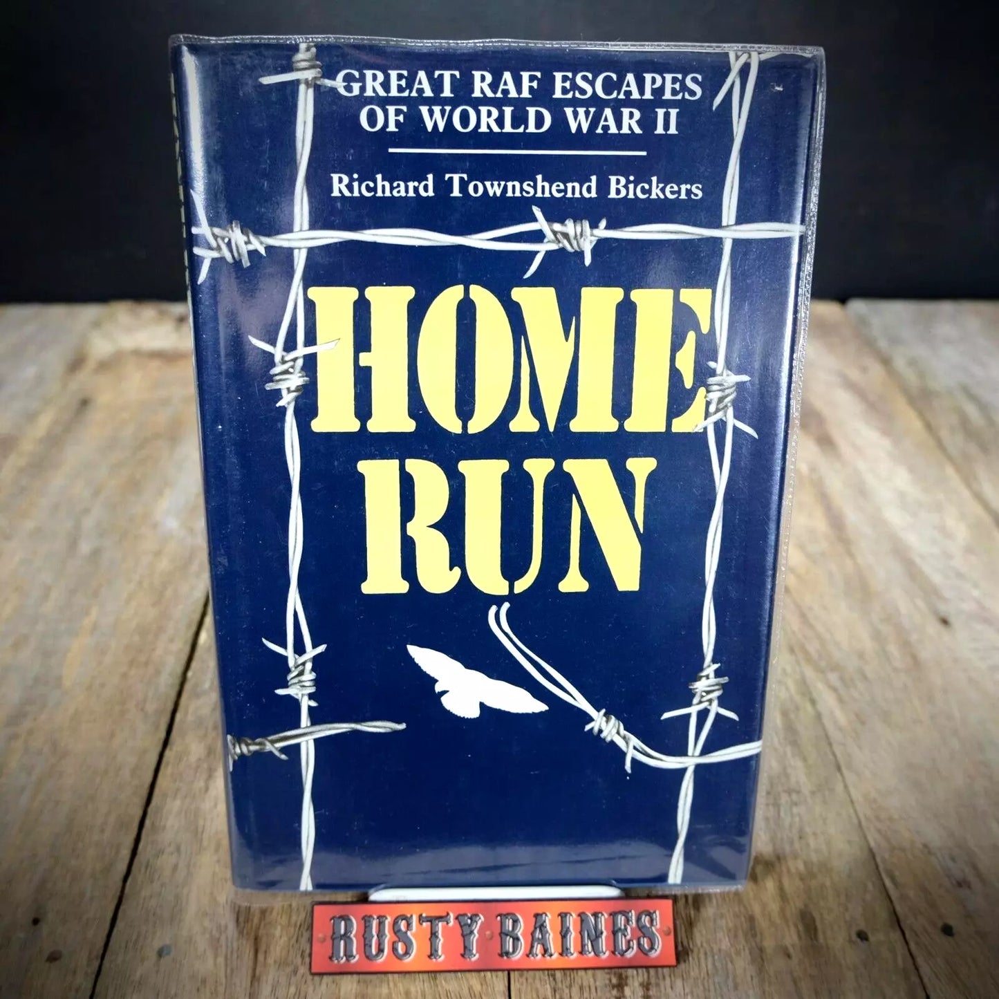 Home Run, RAF WW2 Escapes, Signed No.56 Squadron Cover Hardcover 1992