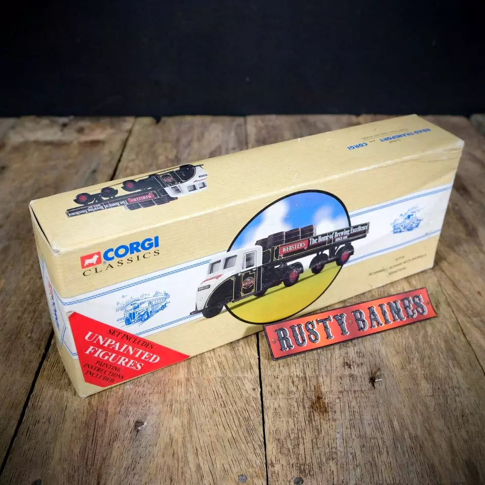 Corgi Scammell Scarab Mechanical Horse, Websters Brewery Boxed