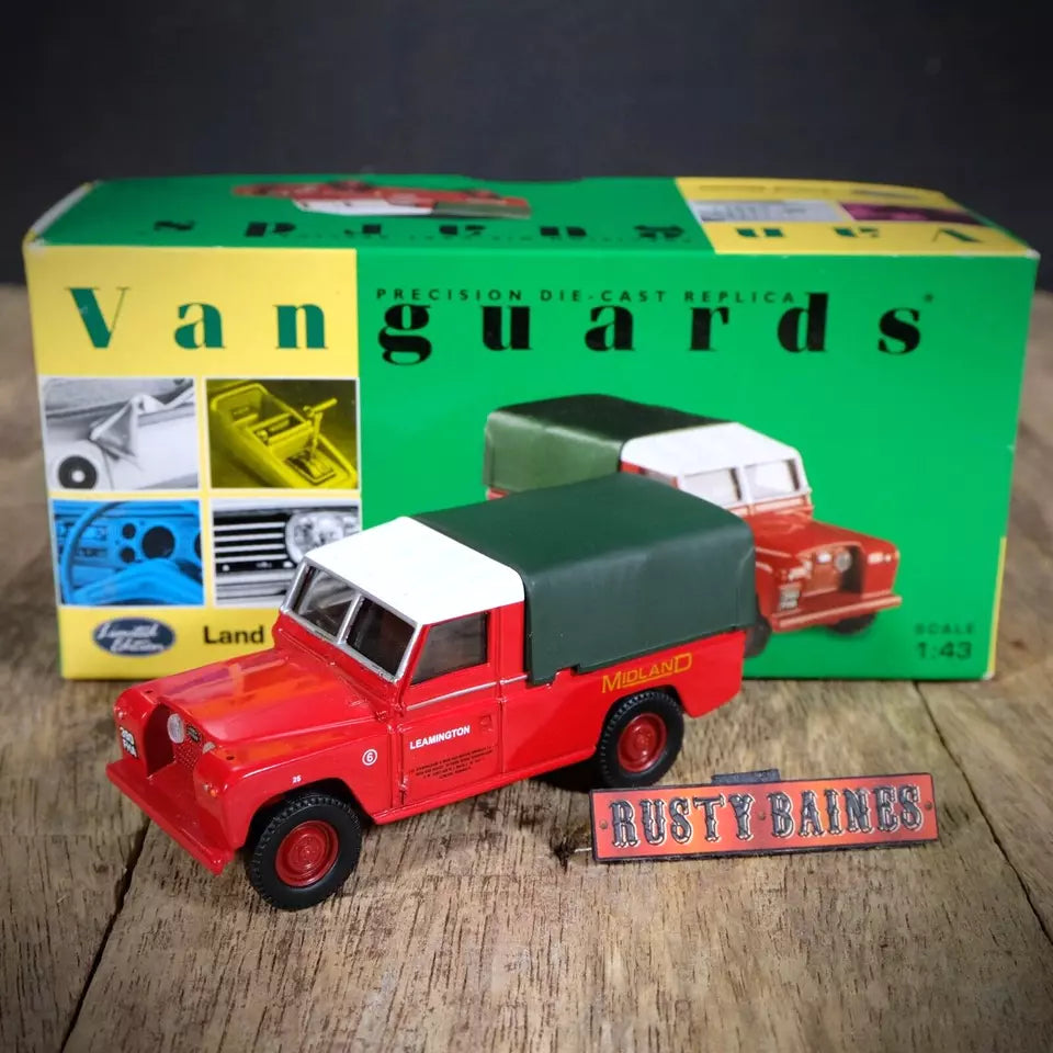 Lledo Vanguards Land Rover Series 2 109, Midland Red Leamington, Boxed
