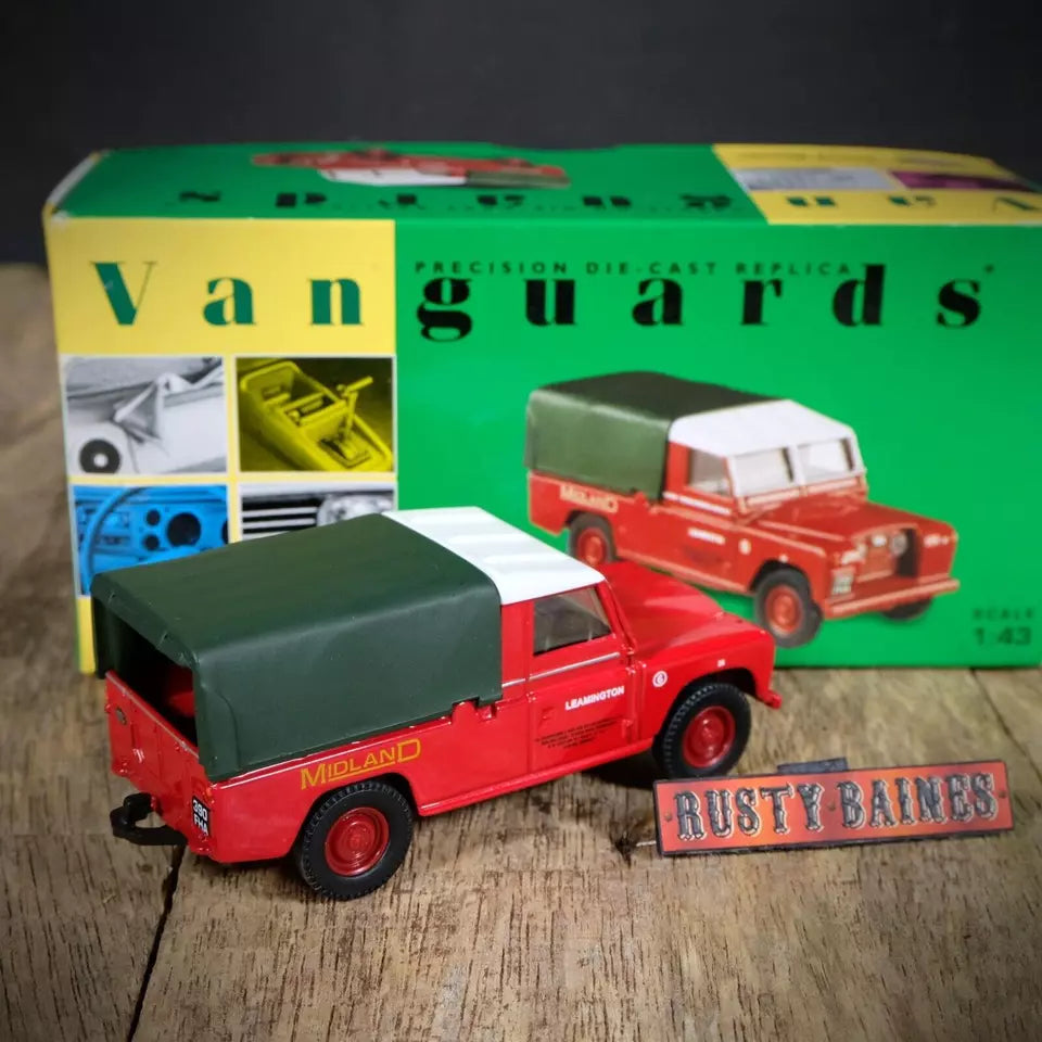 Lledo Vanguards Land Rover Series 2 109, Midland Red Leamington, Boxed