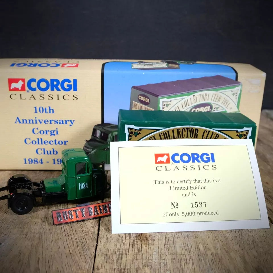 Corgi Scammell Scarab Mechanical Horse, Corgi Collector Club Issue, Boxed