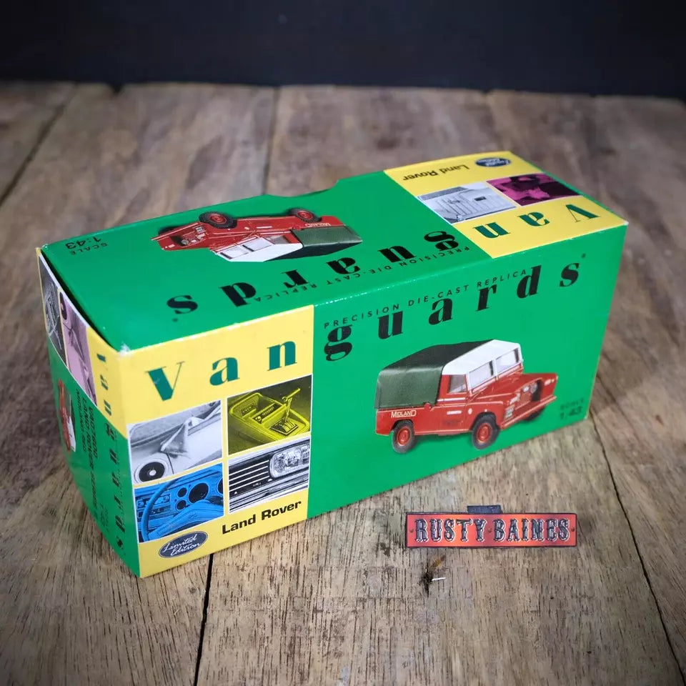 Lledo Vanguards Land Rover Series 2 109, Midland Red Leamington, Boxed