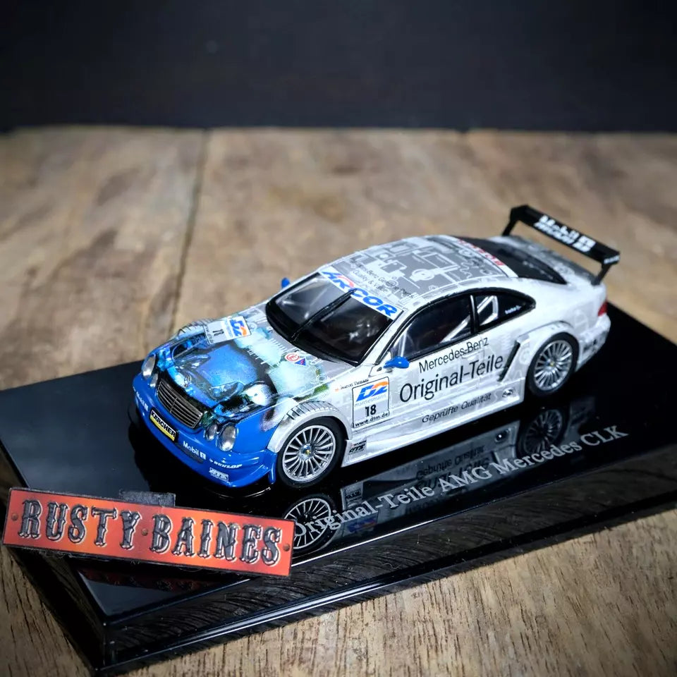Official Dealer Model Mercedes CLK AMG, Original-Teile, Touring Car, Boxed