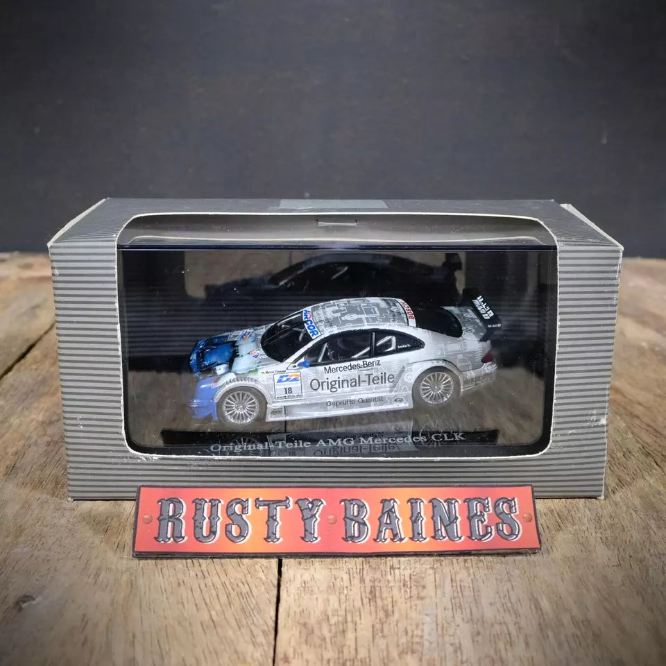 Official Dealer Model Mercedes CLK AMG, Original-Teile, Touring Car, Boxed