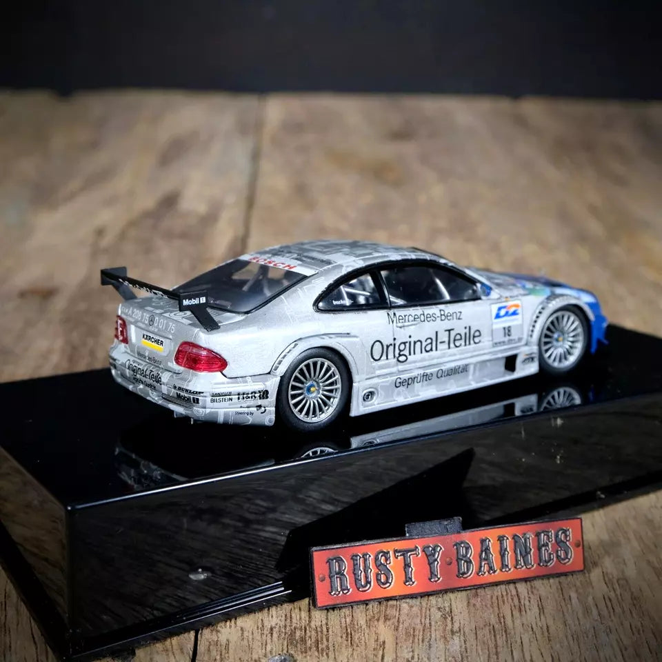Official Dealer Model Mercedes CLK AMG, Original-Teile, Touring Car, Boxed