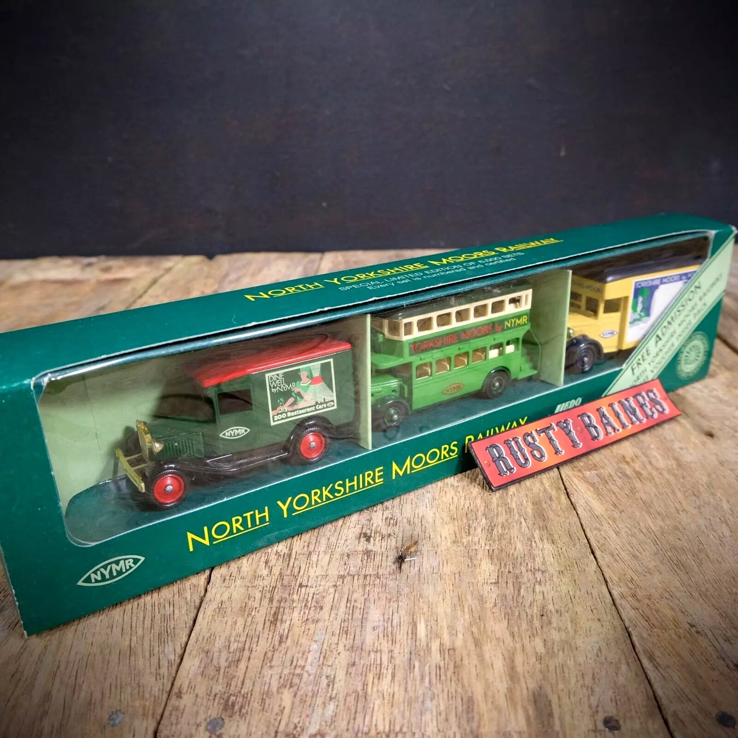 LLedo North Yorkshire Moors Railway Special Edition Set, Bus/Vans 2003