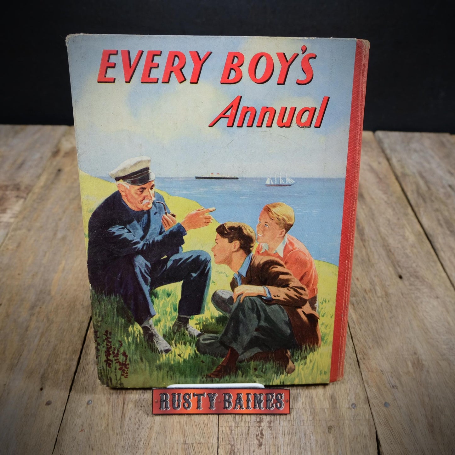 Every Boy's Annual, Undated Hardcover, Thames Publishing, W E Jones Etc.
