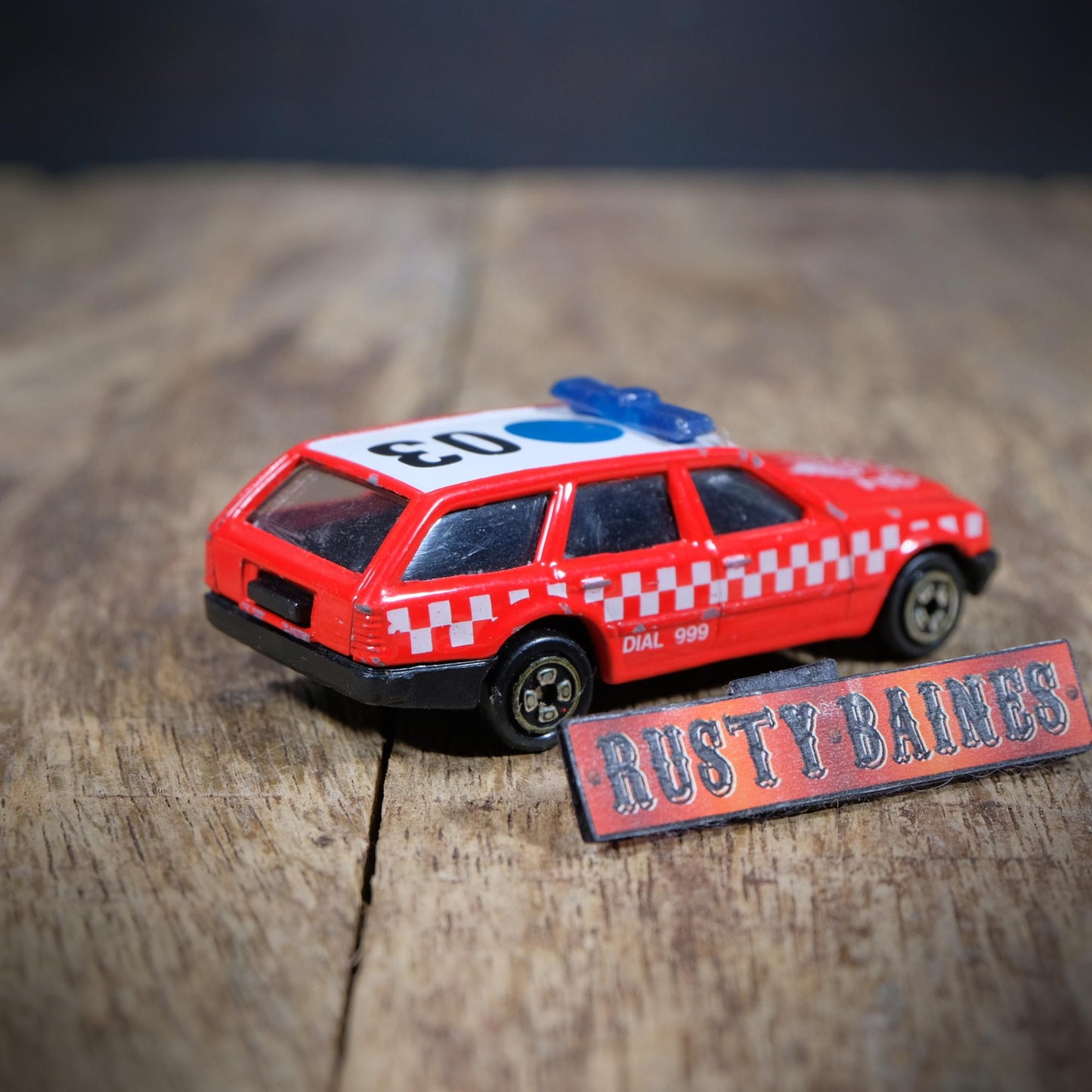 Corgi Mercedes Benz 300 TD Estate Fire Chief, Unboxed, Playworn