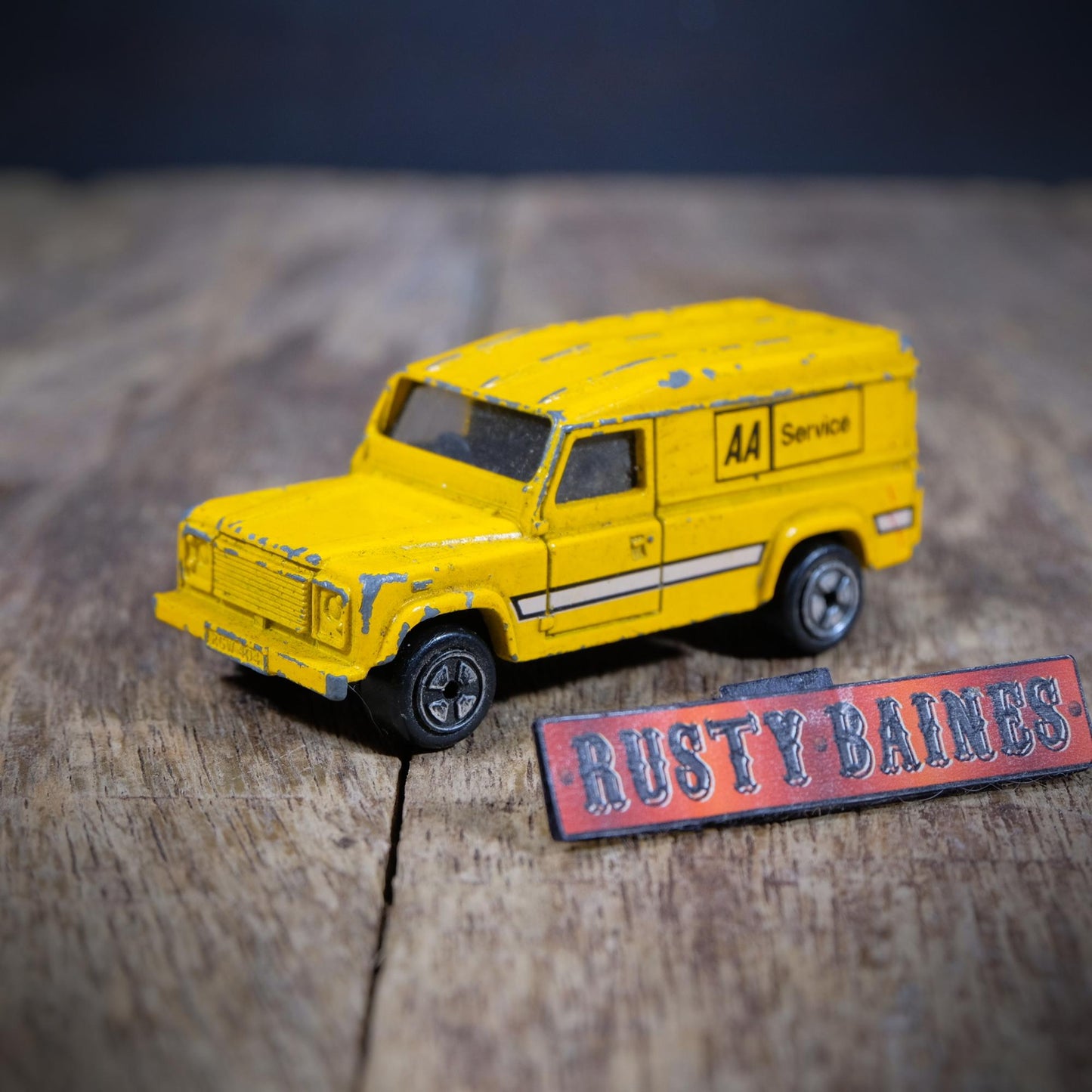 Corgi Land Rover Defender 110 AA Van, Unboxed, Playworn