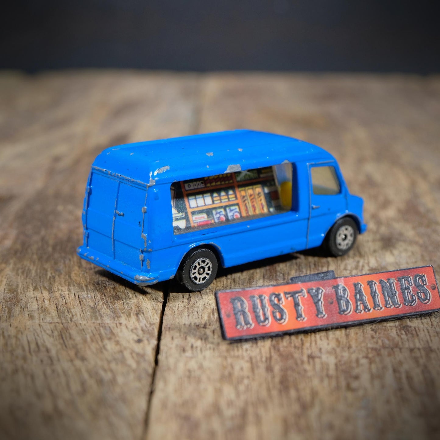 Corgi Mercedes Mobile Shop, Unboxed, Playworn