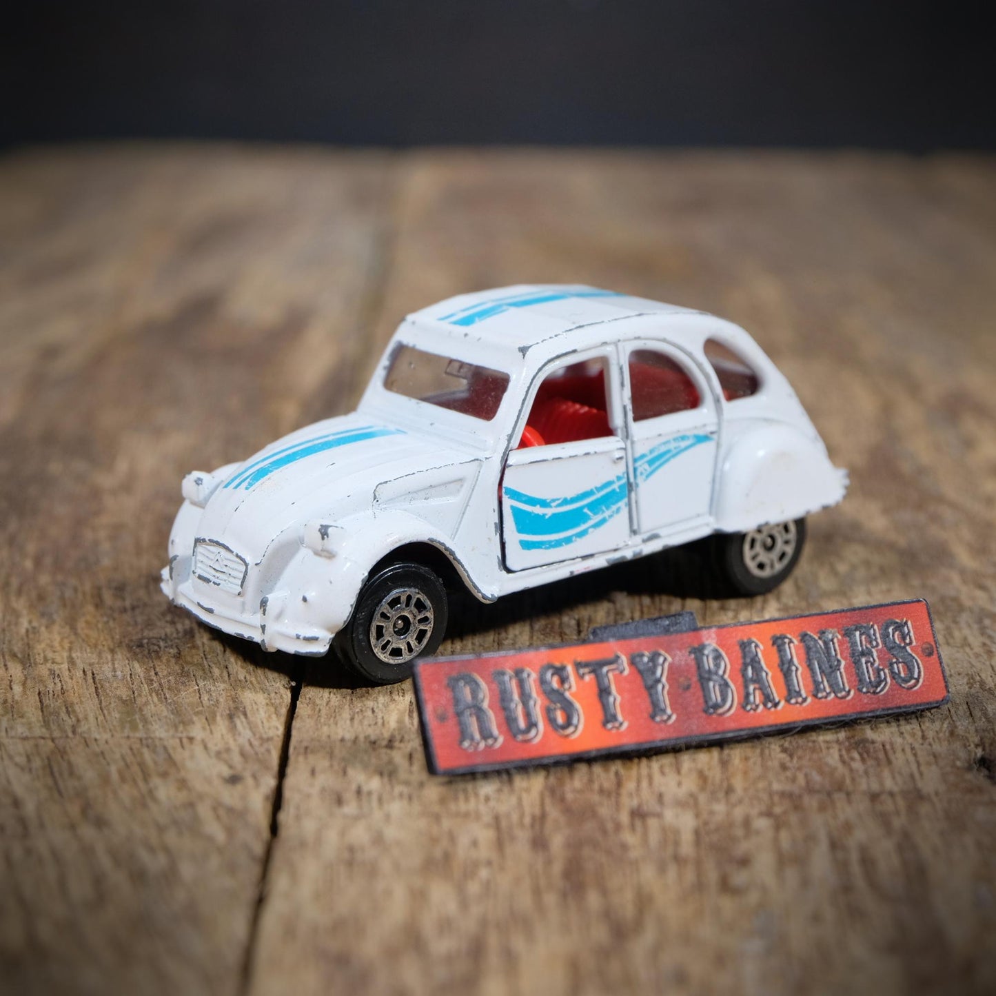 Corgi Citroen 2CV 6, Unboxed, Playworn