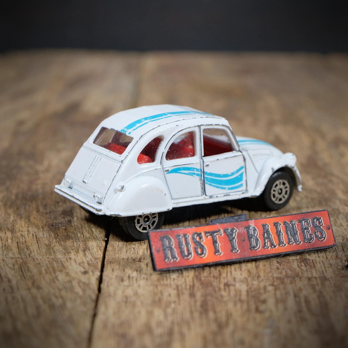 Corgi Citroen 2CV 6, Unboxed, Playworn