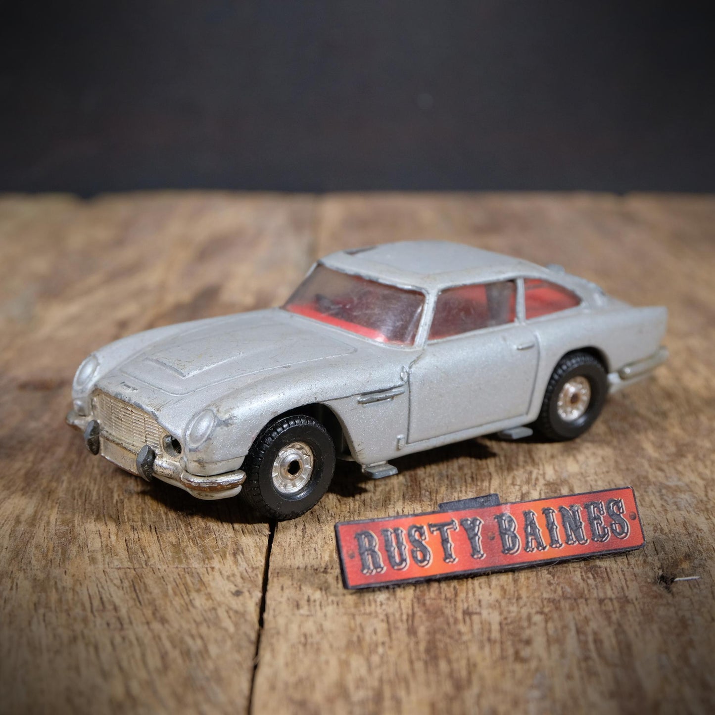 Corgi James Bond Aston Martin DB5, Made in Britain, Unboxed, Playworn