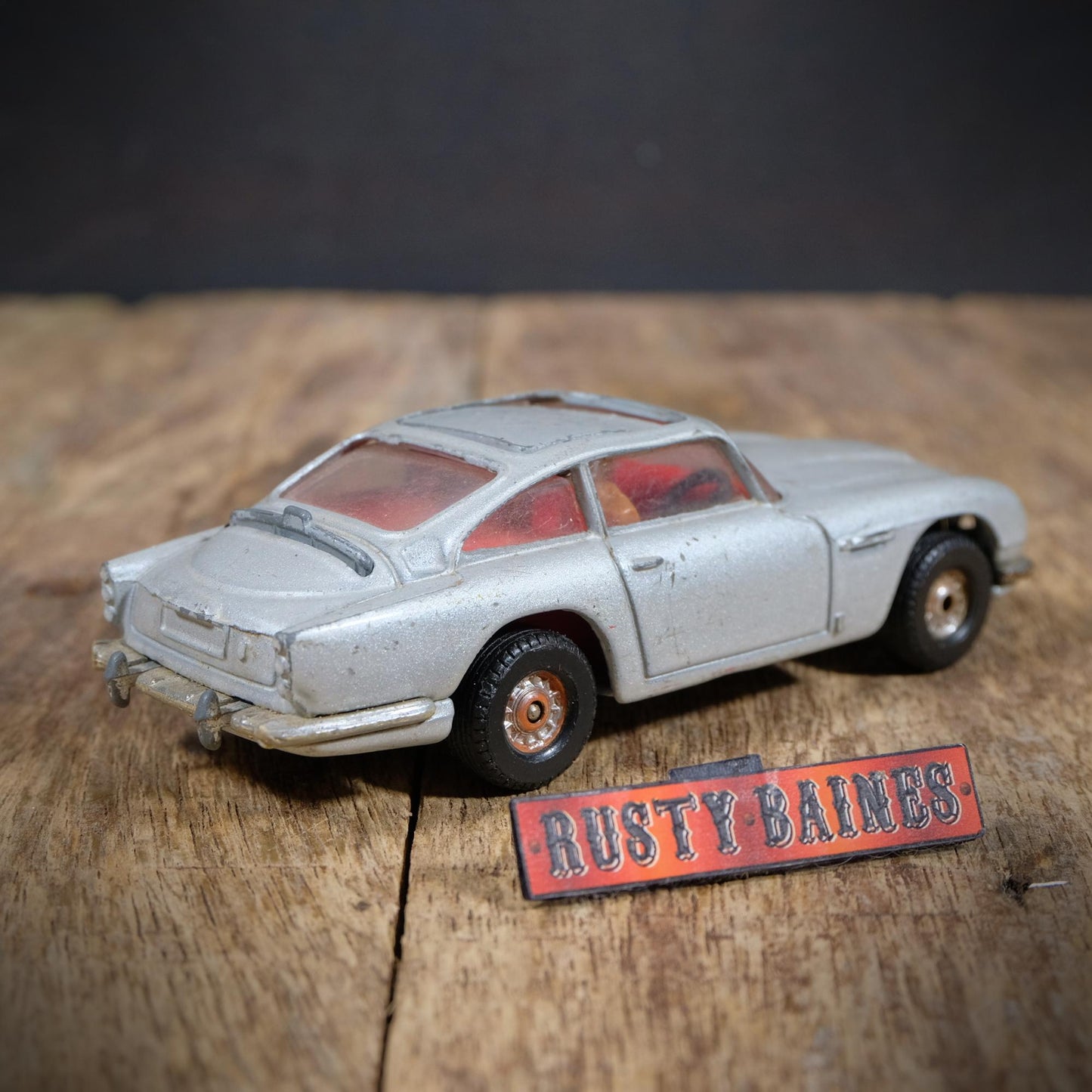 Corgi James Bond Aston Martin DB5, Made in Britain, Unboxed, Playworn