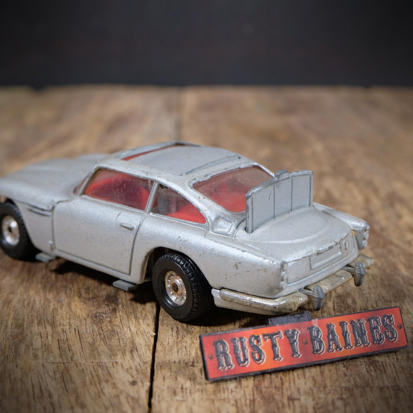 Corgi James Bond Aston Martin DB5, Made in Britain, Unboxed, Playworn