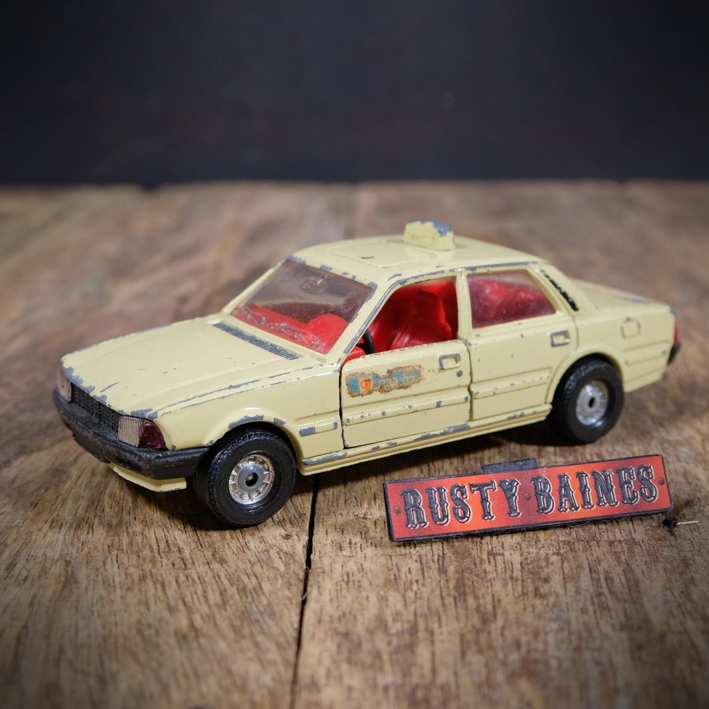 Corgi Peugeot 505 STi Taxi, Unboxed, Playworn