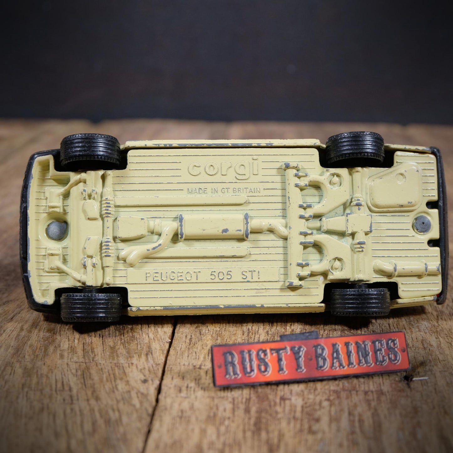 Corgi Peugeot 505 STi Taxi, Unboxed, Playworn