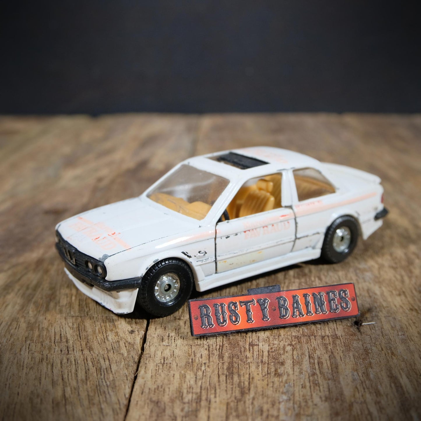 Corgi BMW 3 Series 325i, Marcel Favraud, Unboxed, Playworn
