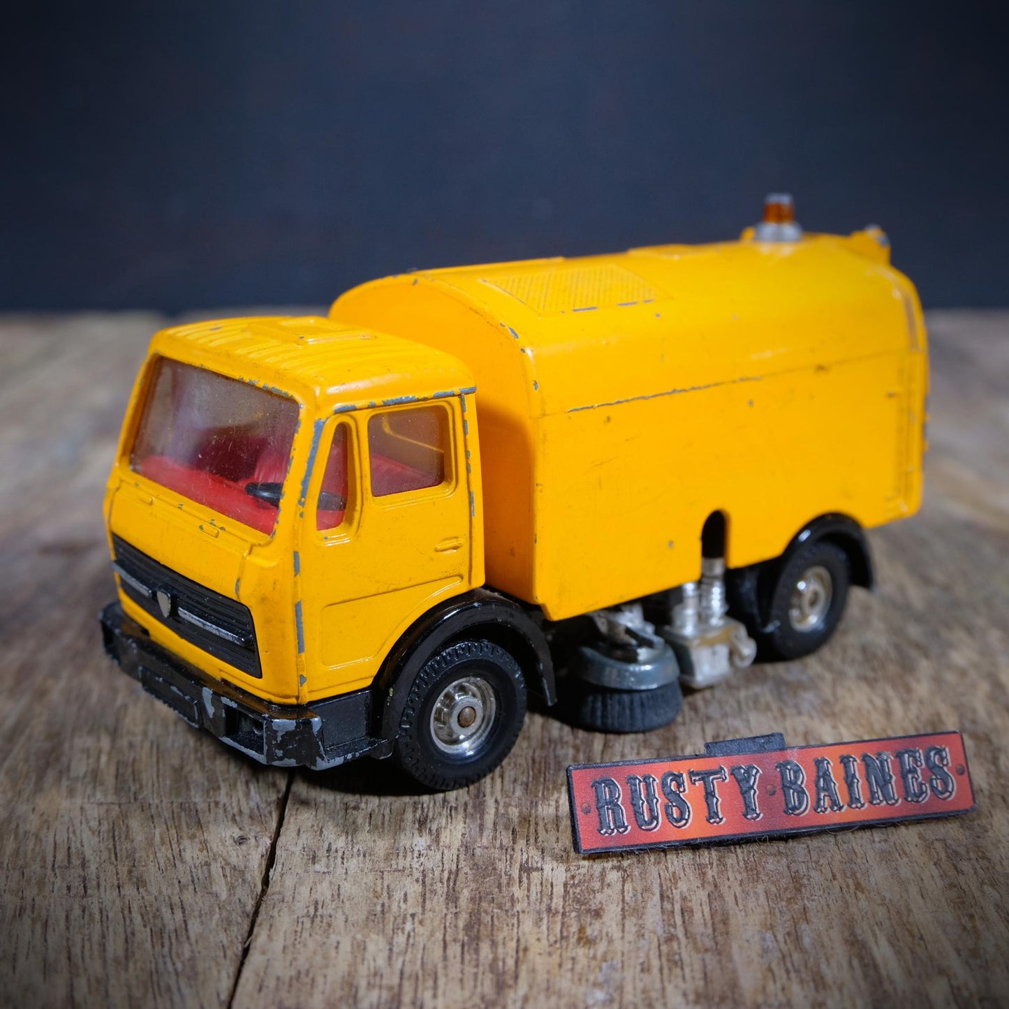 Corgi Faun AK425 Road Sweeper, Unboxed, Playworn