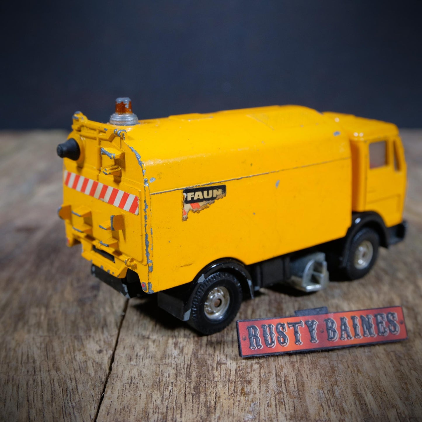 Corgi Faun AK425 Road Sweeper, Unboxed, Playworn