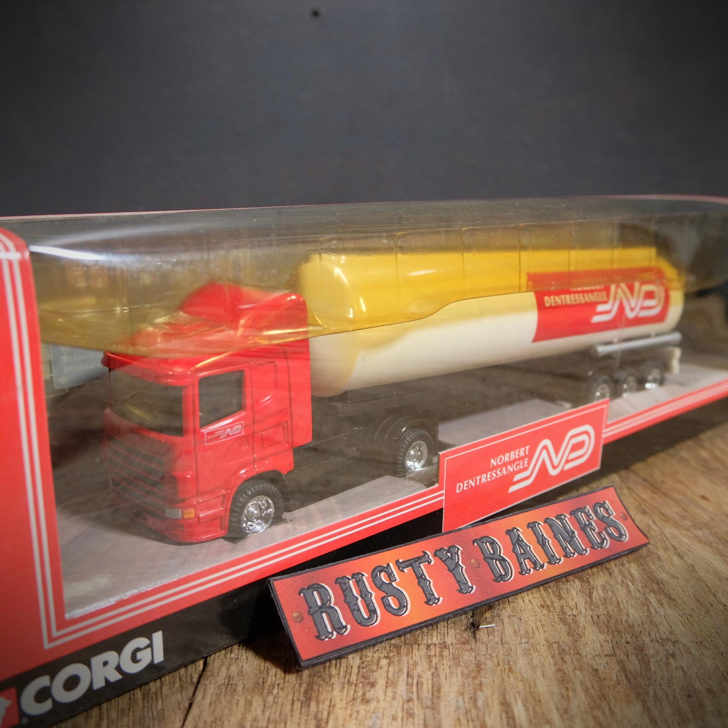 Corgi Scania Food Tanker Lorry, Norbert Dentressangle, 1/64, Boxed