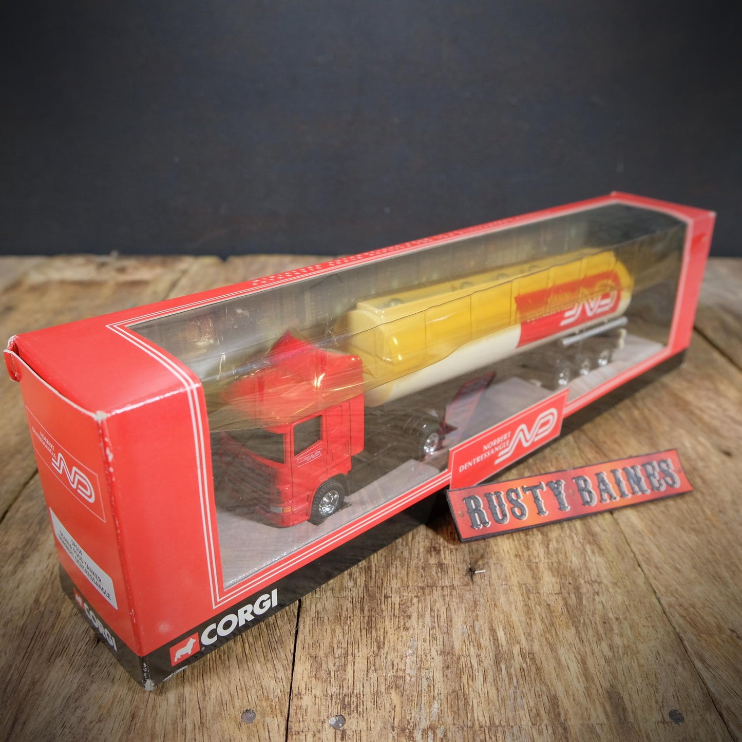 Corgi Scania Food Tanker Lorry, Norbert Dentressangle, 1/64, Boxed