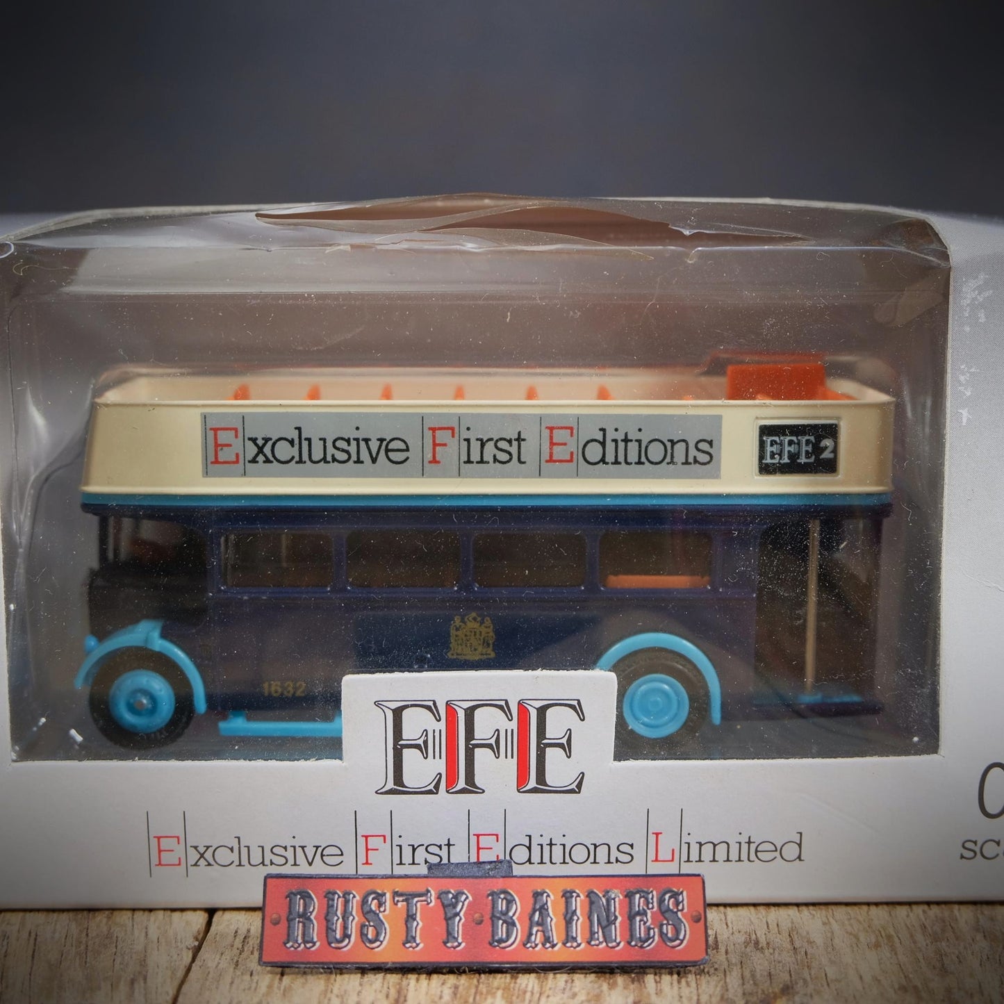 EFE AEC Regent Open Top Double Decker Bus, 00 Scale/1-76