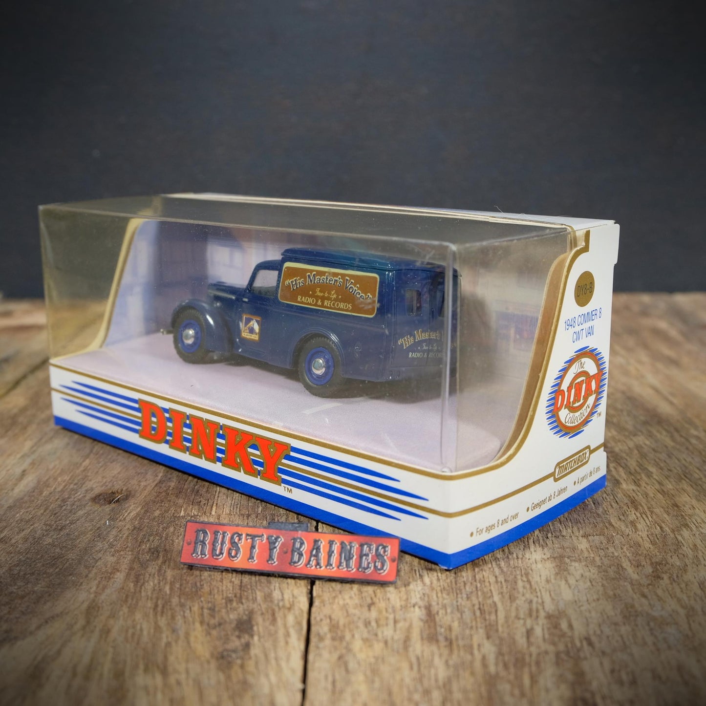 Matchbox Dinky Series 1948 Commer Van, HMV Radio & Records, 1/43