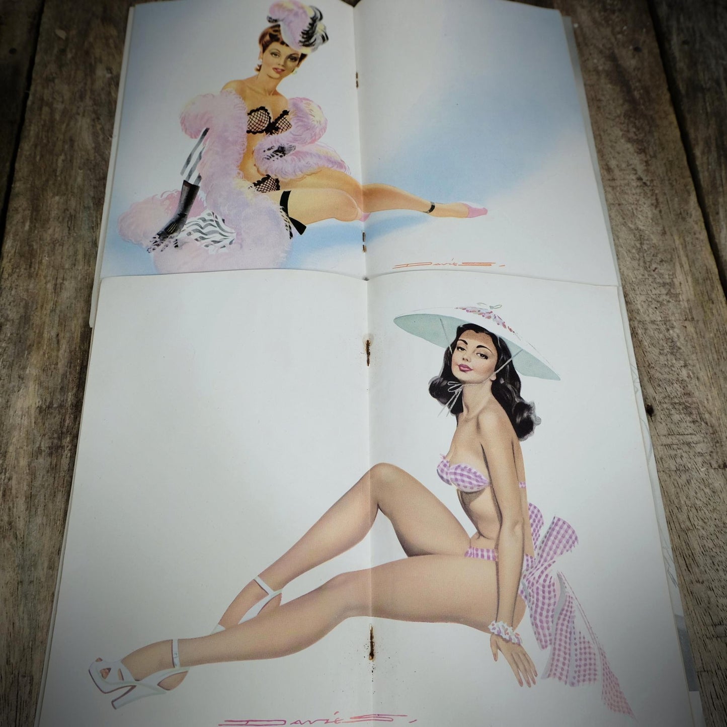 Vintage British Pocket Magazine Bundle, Razzle, 1930s, Glamour, Pin-Up, Seaside Comic Adult Humour