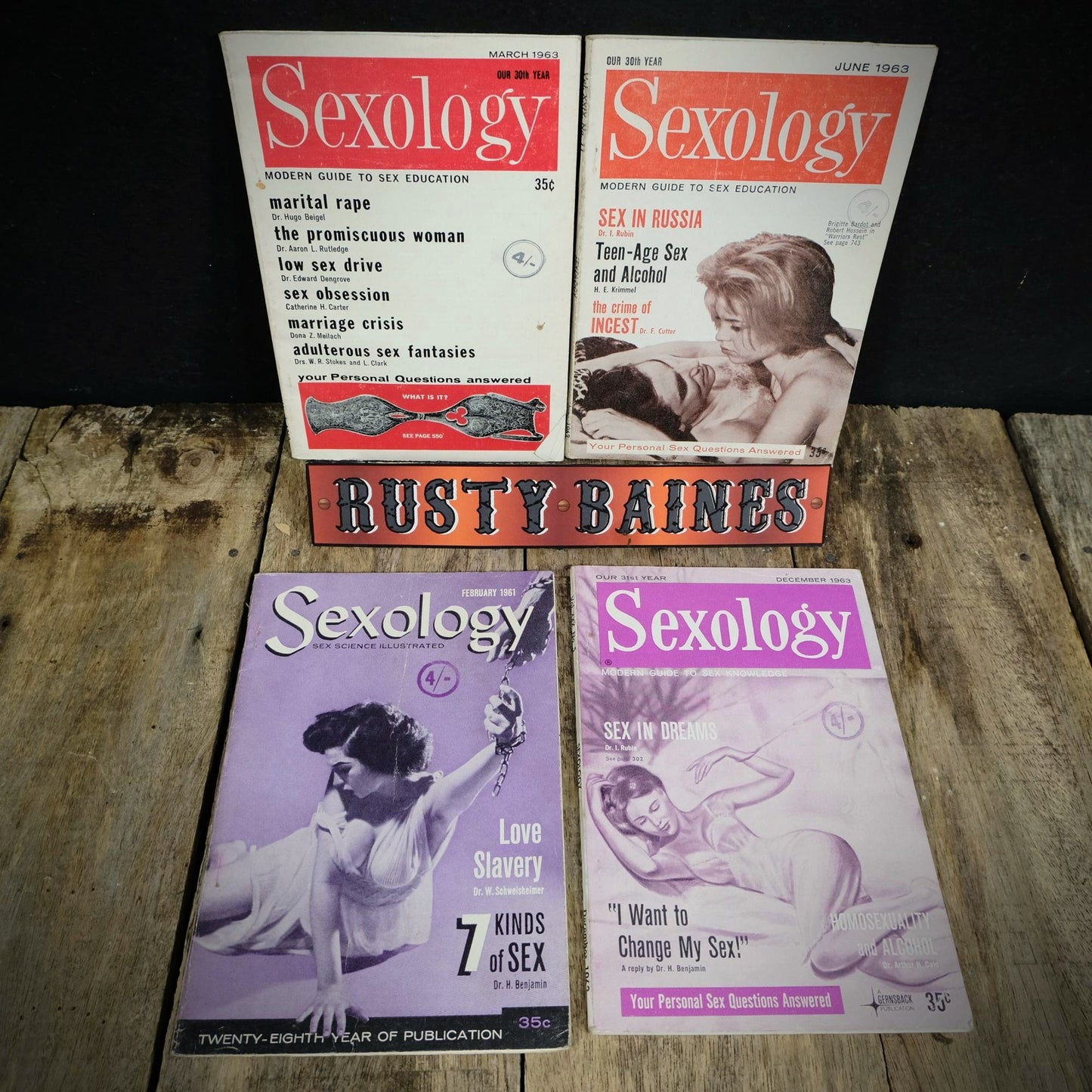 Vintage Pocket Magazine, Sexology, 1960s Sex Education, Stories, Biology