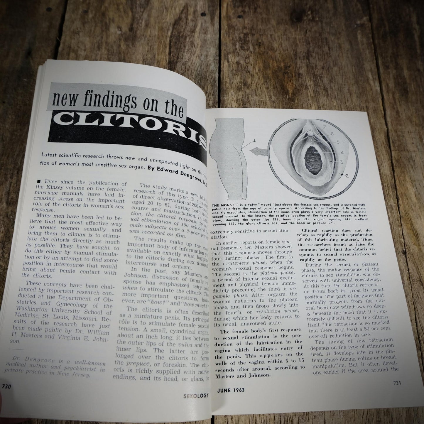 Vintage Pocket Magazine, Sexology, 1960s Sex Education, Stories, Biology