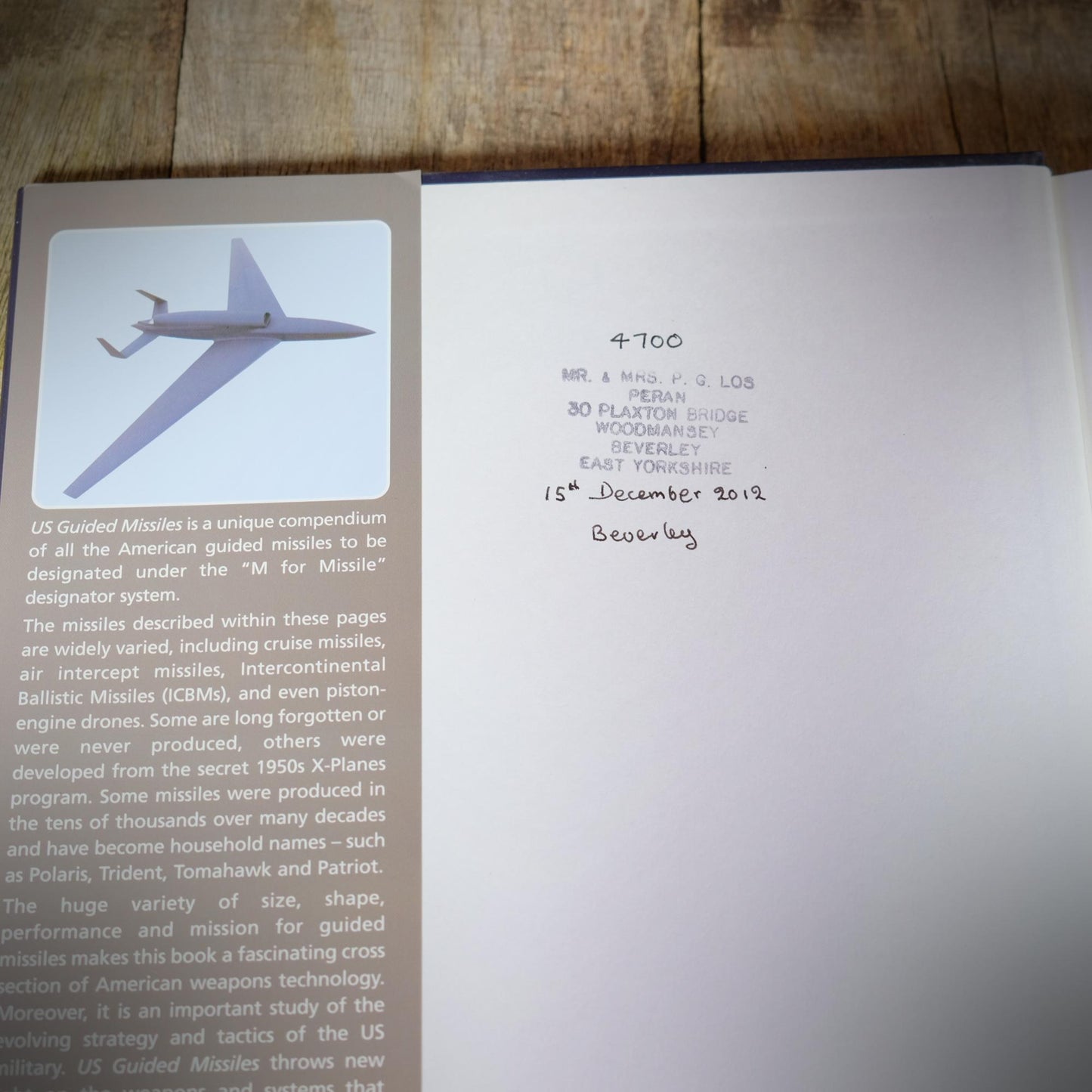 U.S. Guided Missiles: The Definitive Reference Guide, Bill Yenne, Hardcover 2012