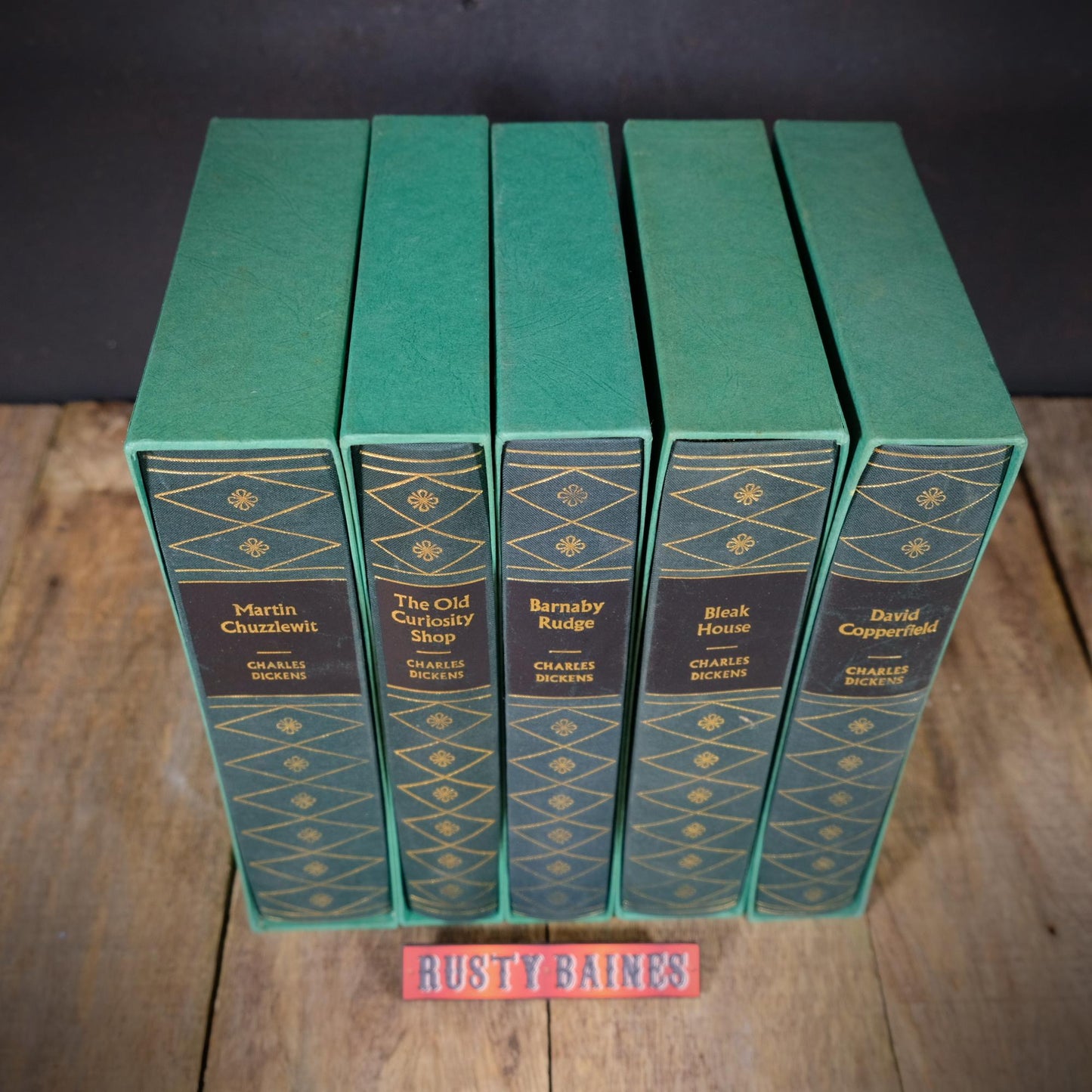 Folio Society Hardcovers & Slipcases, Charles Dickens, Bleak House, David Copperfield Etc.