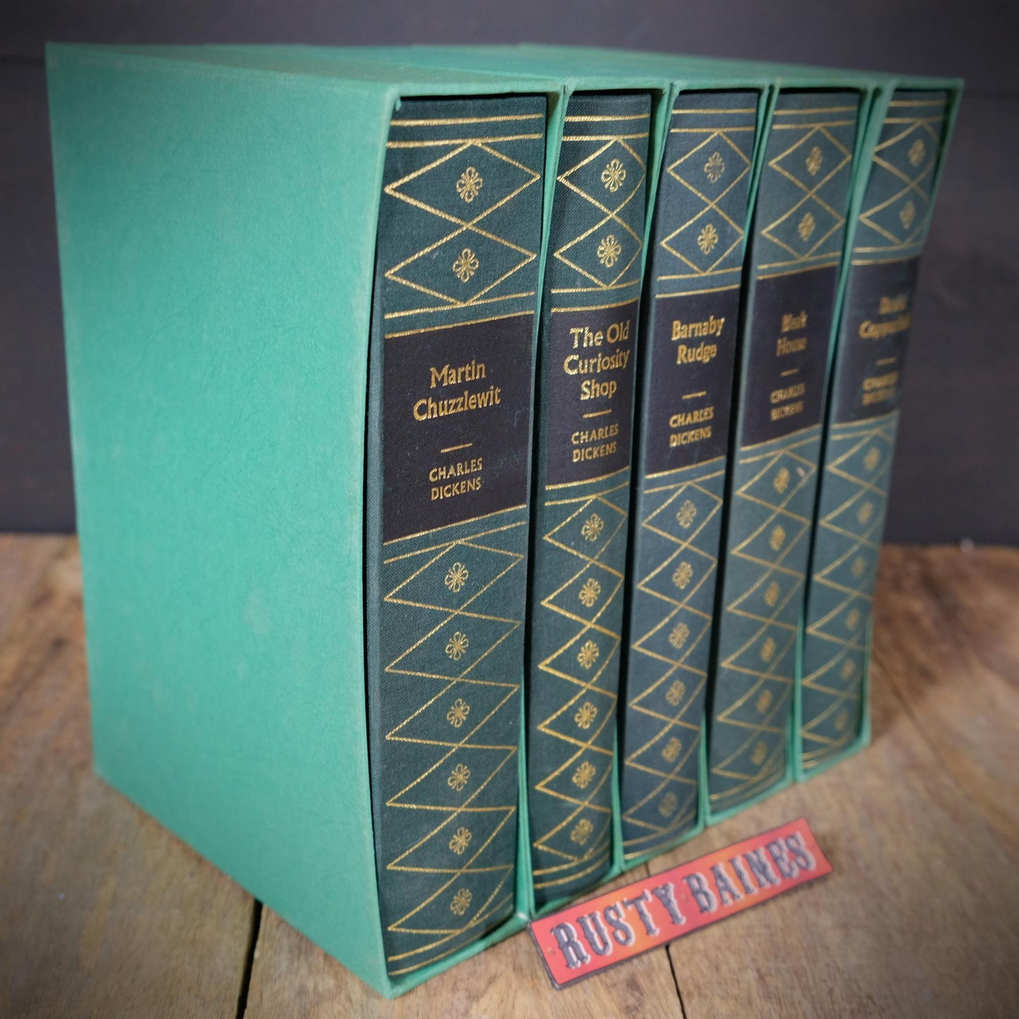 Folio Society Hardcovers & Slipcases, Charles Dickens, Bleak House, David Copperfield Etc.