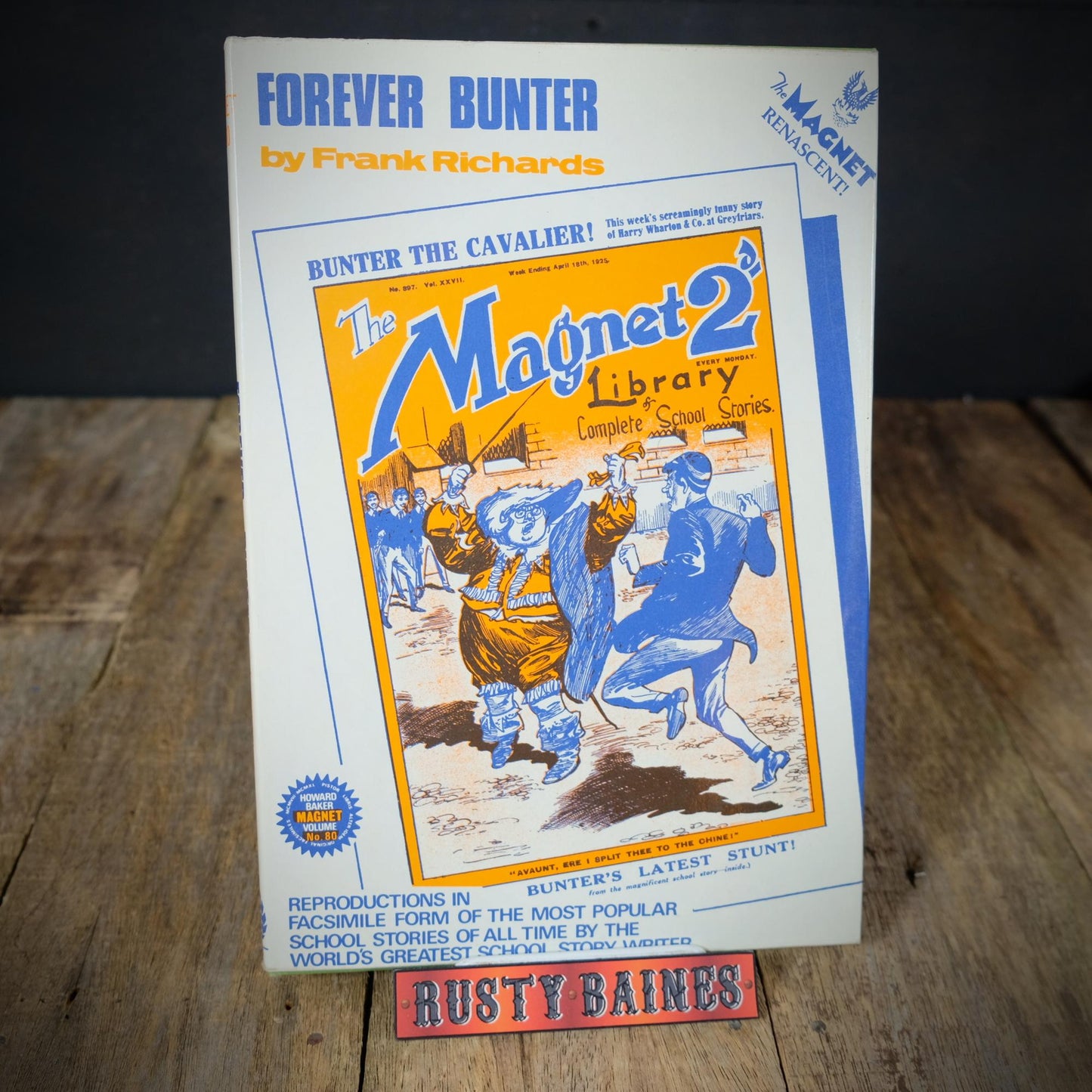 The Magnet, Frank Richards, Howard Baker Annual Volume #80 Hardcover 1981