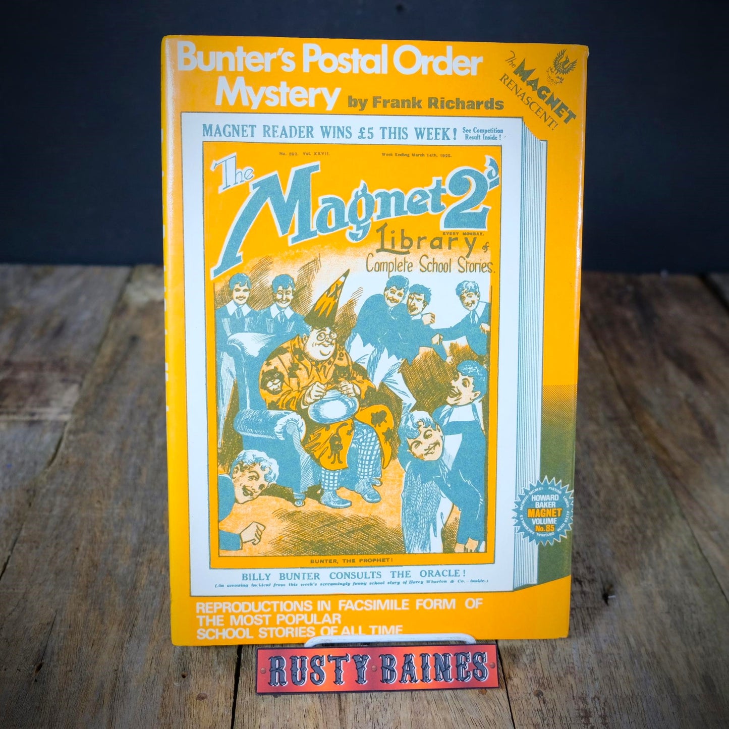 The Magnet, Frank Richards, Howard Baker Annual Volume #85 Hardcover 1982