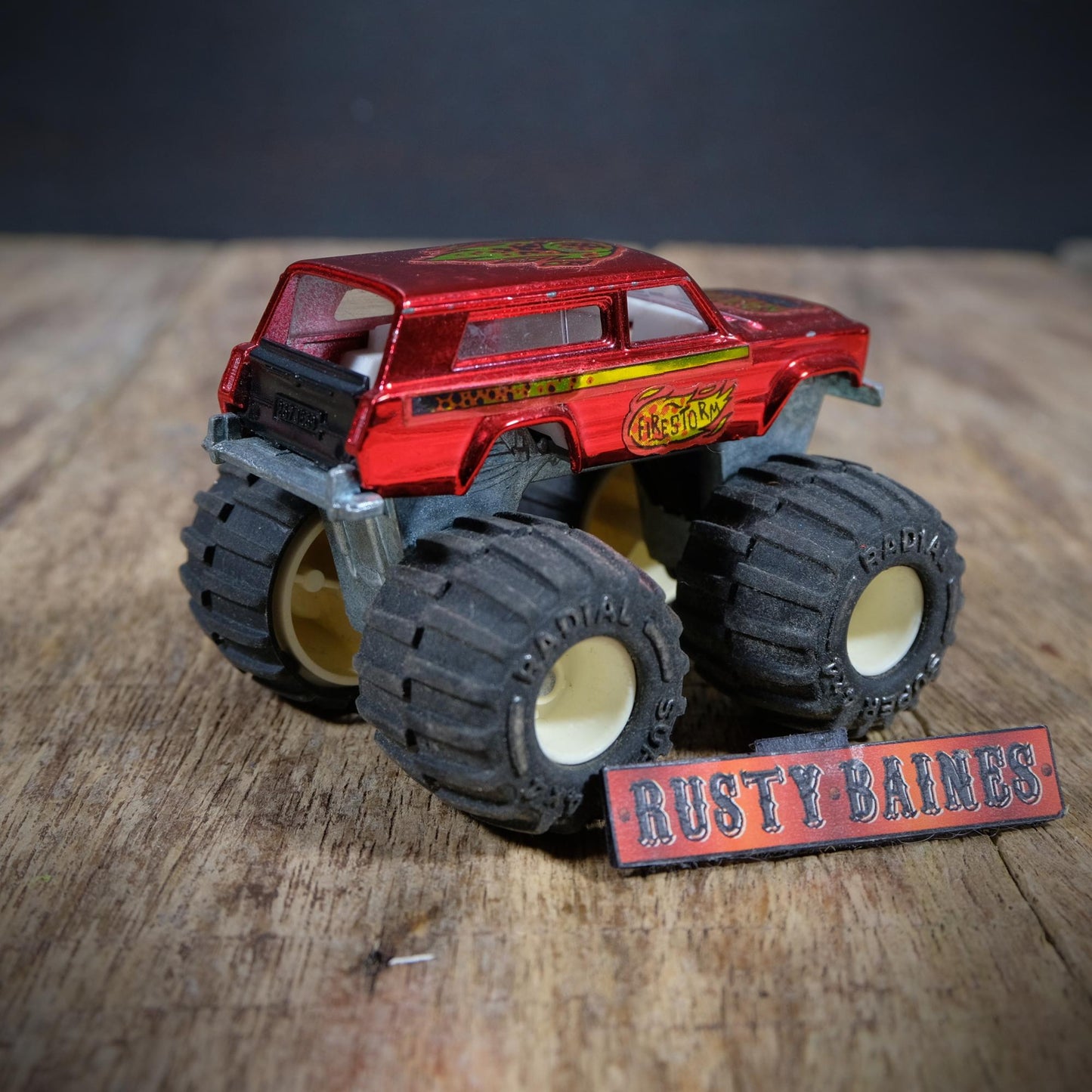 Vintage Majorette Monster Truck, Super Rockers, Jeep Cherokee Firestorm, No Box