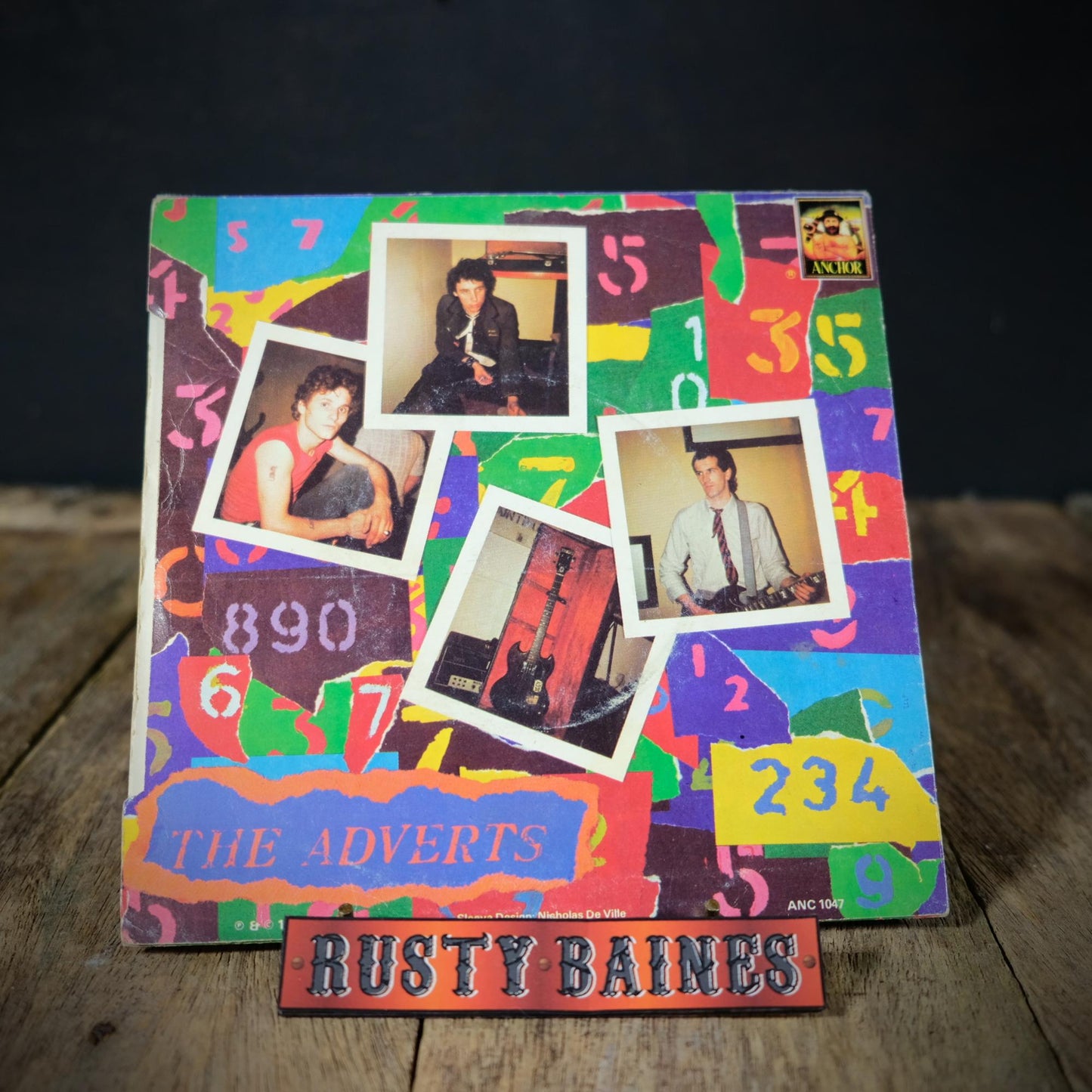 Record 7" Single, The Adverts - Safety in Numbers