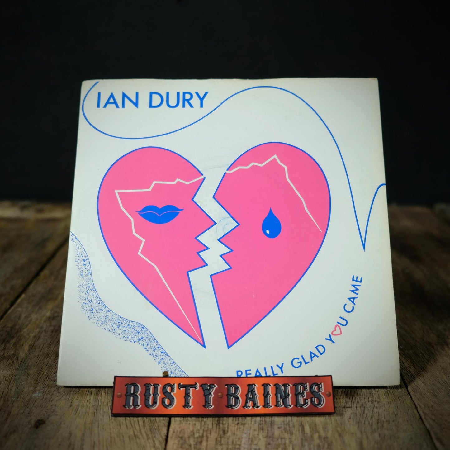 Record 7" Single, Ian Dury - Really Glad You Came