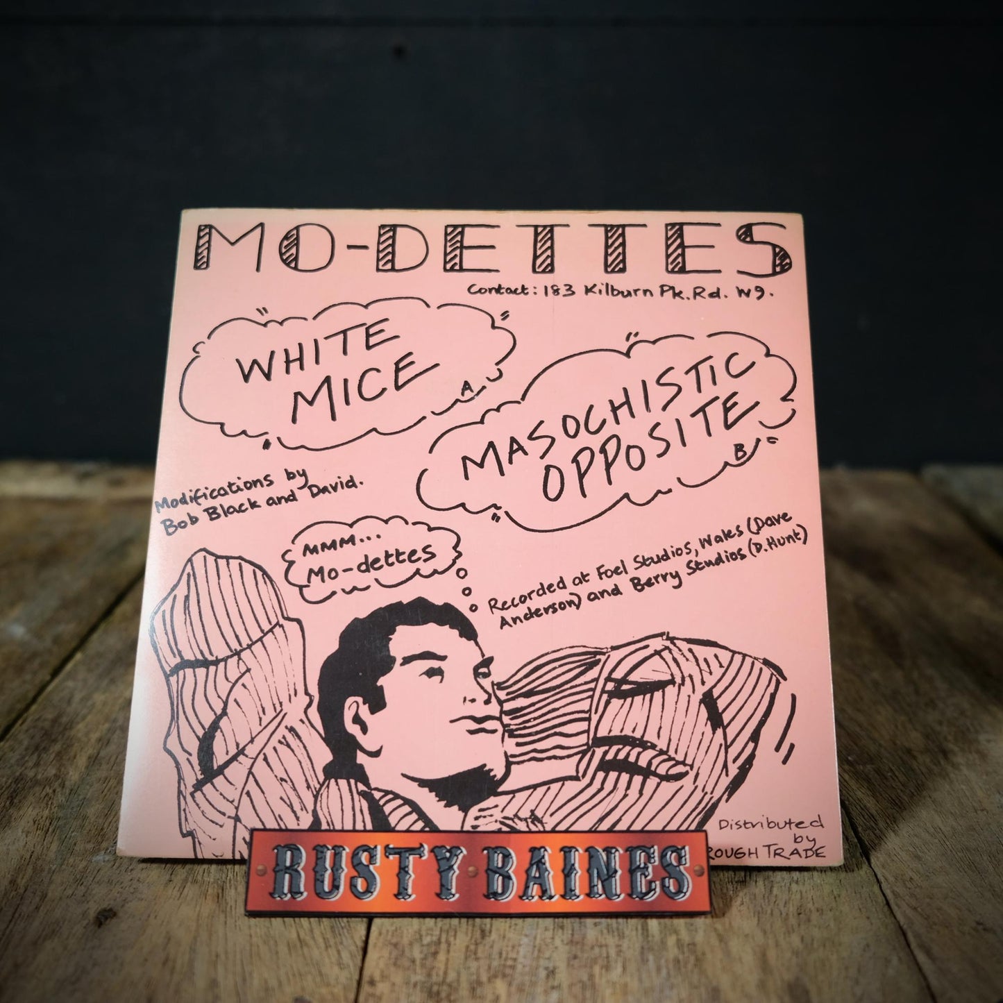 Record 7" Single, Mo-Dettes - White Mice