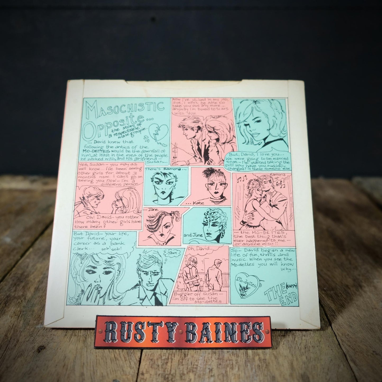 Record 7" Single, Mo-Dettes - White Mice