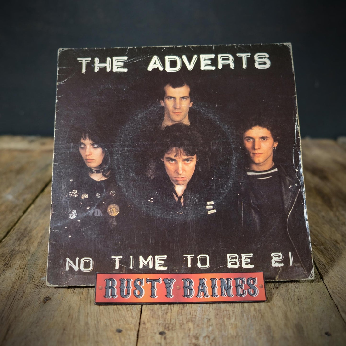 Record 7" Single, The Adverts - No Time to be 21