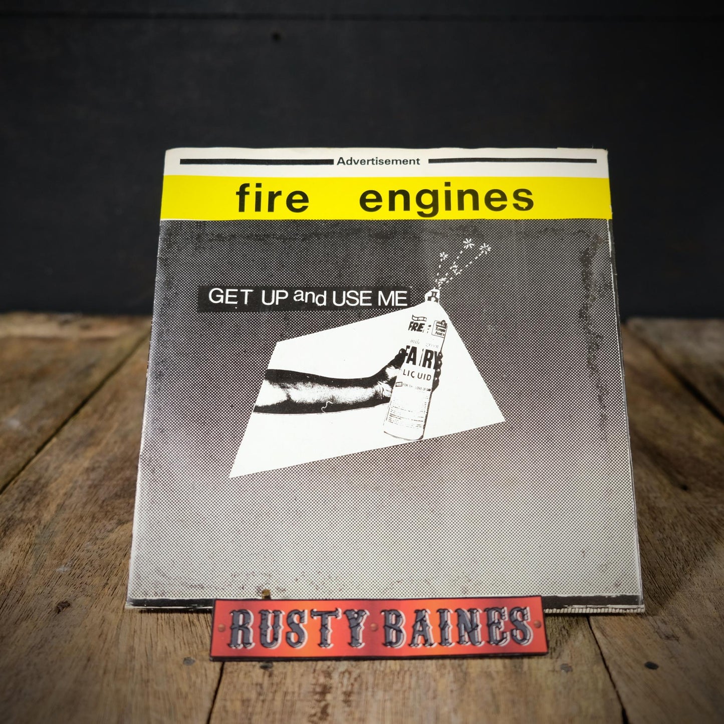 Record 7" Single, Fire Engines - Get Up and Use Me