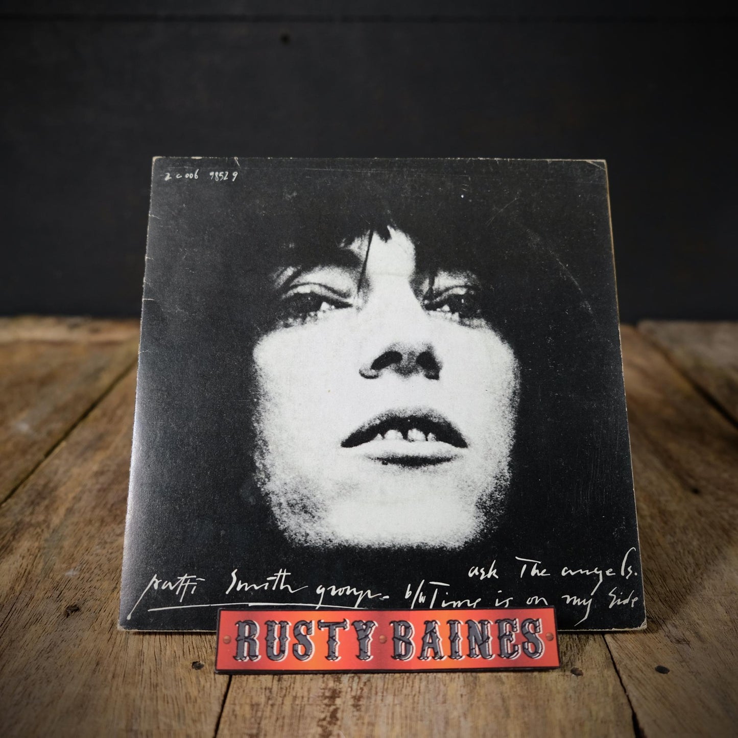 Record 7" Single, Patti Smith Group- Ask the Angels