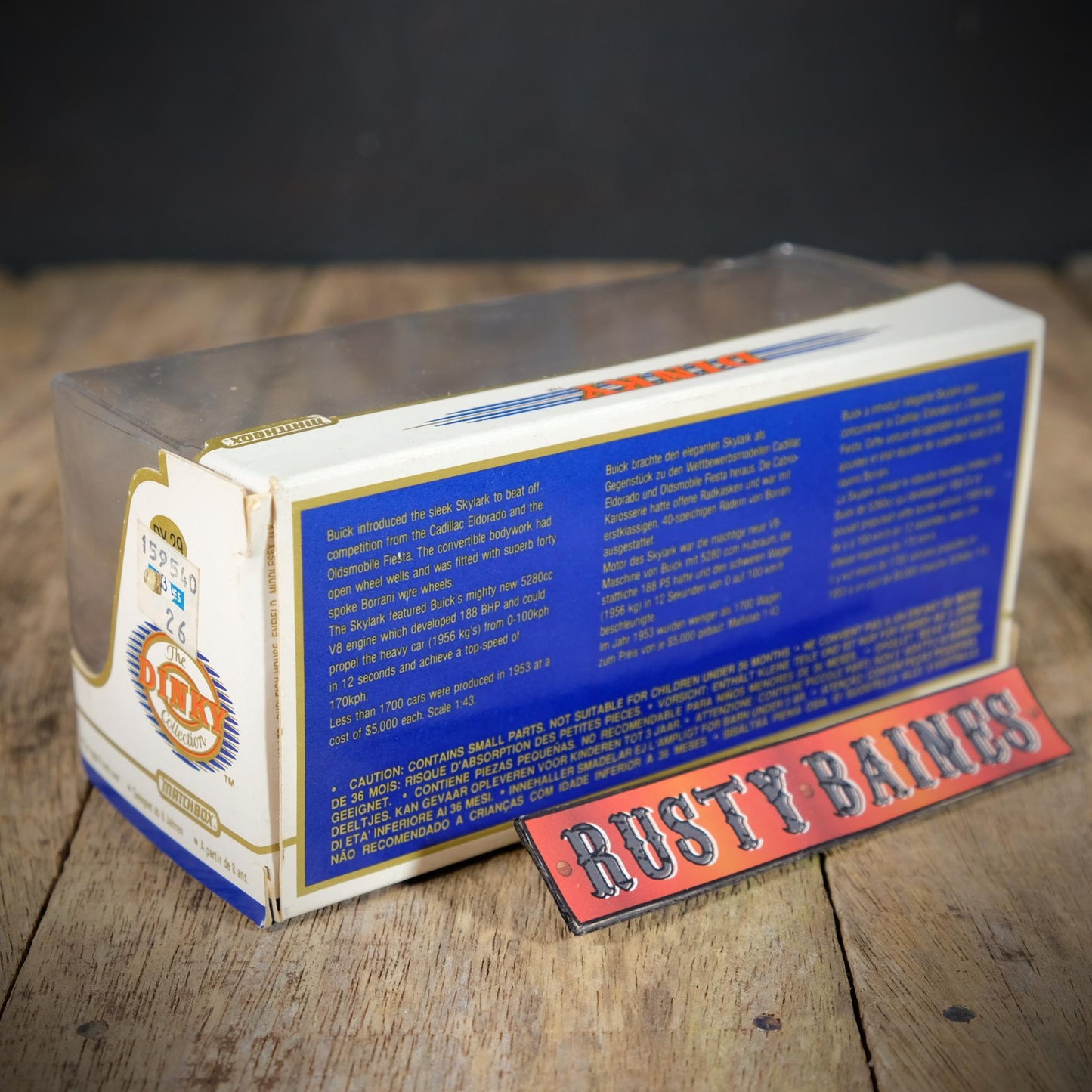 Matchbox Dinky Series 1953 Buick Skylark, Blue