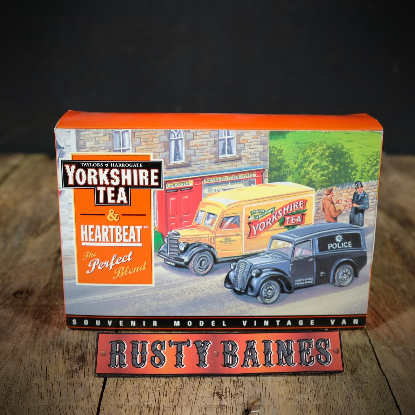 Lledo Yorkshire Tea Promo Heartbeat TV Show North Riding Police Van