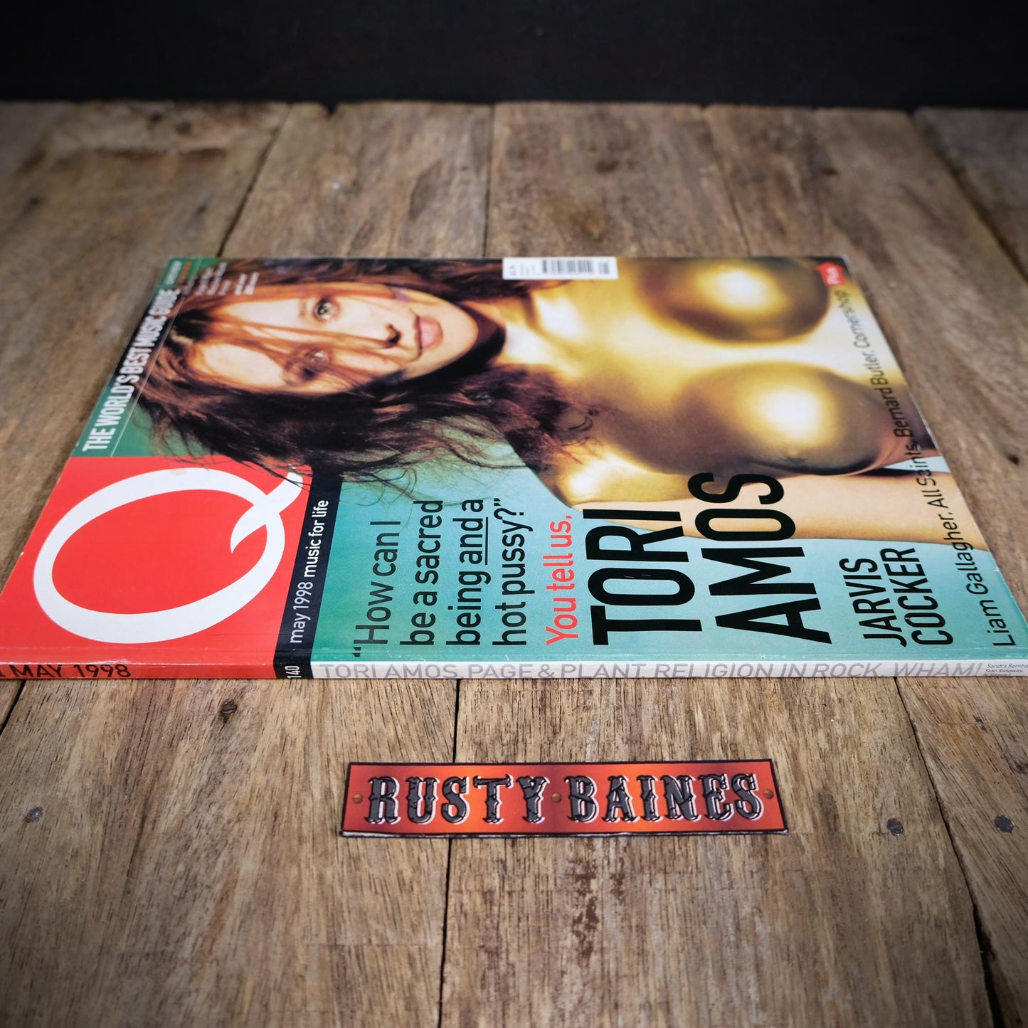 Q Magazine May 1998, Tori Amos, The Jesus and Mary Chain, All Saints, Jarvis Cocker, Bernard Butler