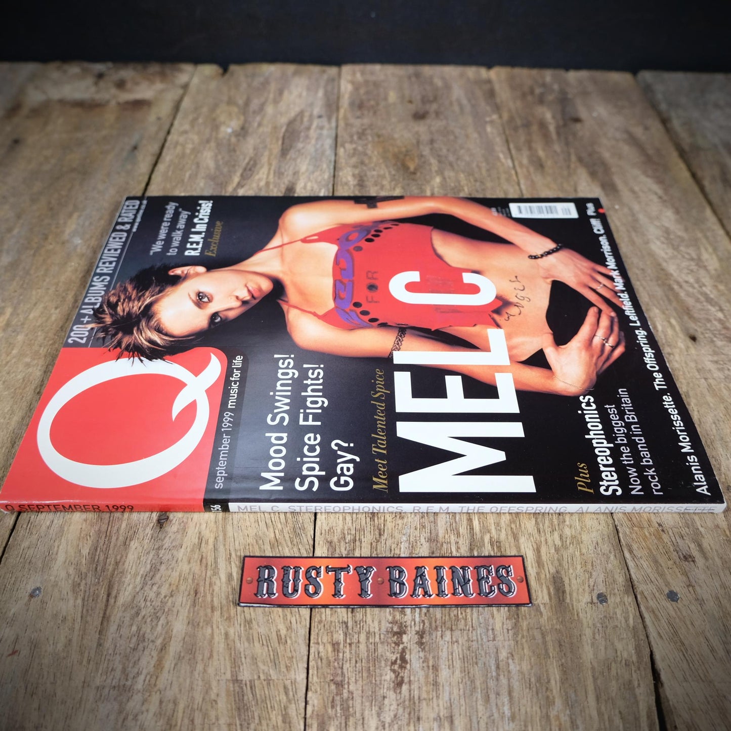 Q Magazine September 1999, Mel C, The Offspring, Stereophonics, R.E.M.