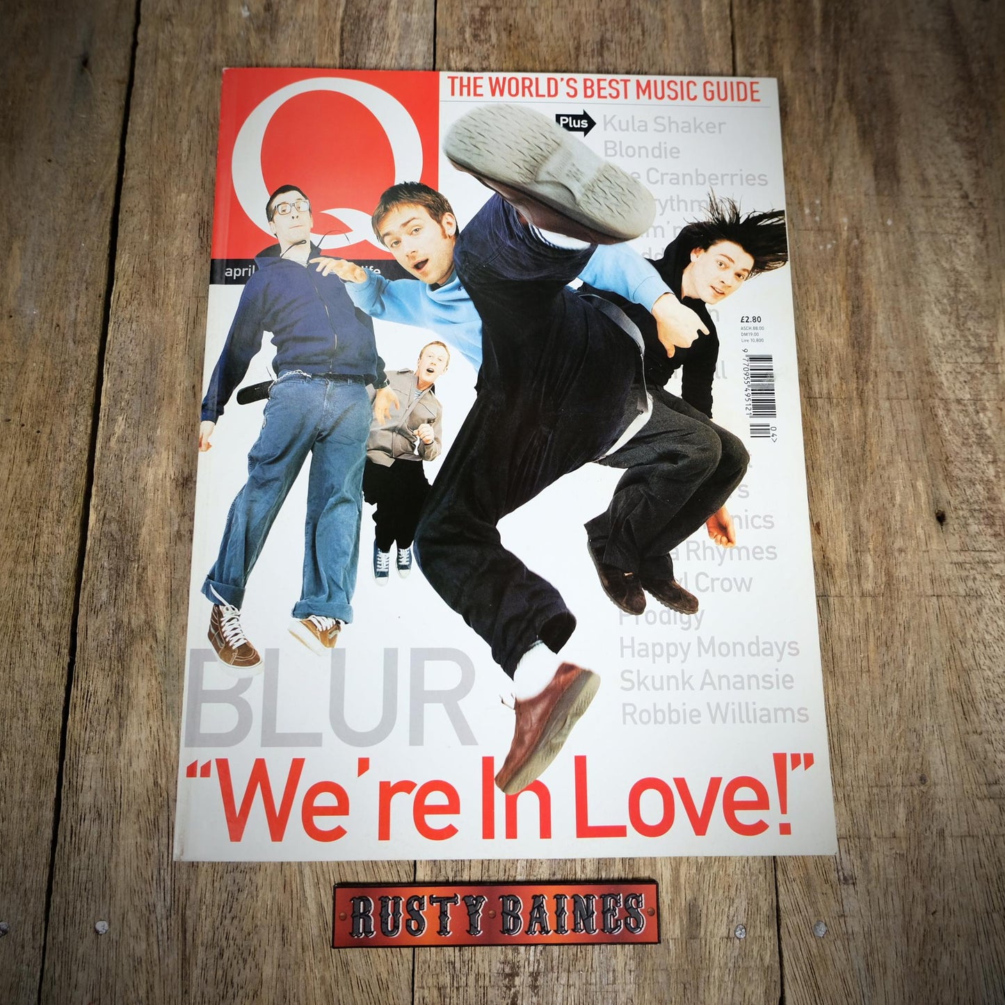 Q Magazine April 1999, Blur, Debbie Harry, The Cranberries, Skunk Anansie