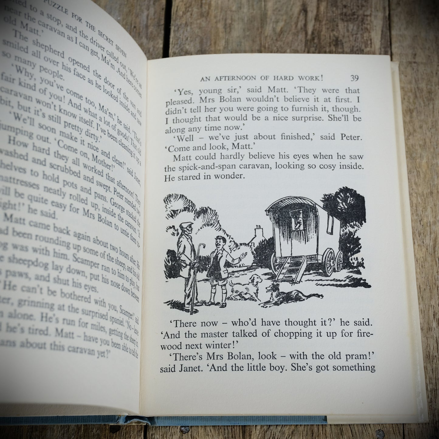 Puzzle for the Secret Seven, Enid Blyton, 1965 Hardcover